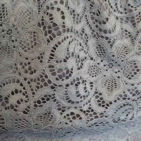 EUC Cacique Gray Lace Sleep Set - Picture 5 of 8